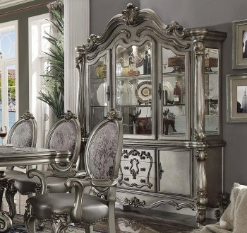 Versailles Buffet w/Hutch 66824 in Antique Platinum by Acme [AMBU-66824 Versailles]