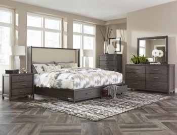 Fronden Bedroom 1788 in Beige & Gray by Homelegance w/Options [HEBS-1788-Fronden]