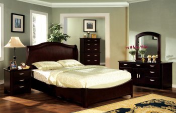 CM7700 Blackburn Bedroom in Dark Cherry w/Optional Casegoods [FABS-CM7700 Blackburn]