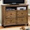 Mcville CM7558 Bedroom in Dark Oak Finish w/Options