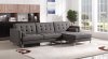 1471 Sectional Sofa in Grey Fabric by ESF w/Sleeper