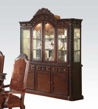 60279 Quimby Buffet w/ Hutch in Cherry by Acme [AMCR-60279 Quimby]