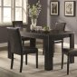 104871 Knoxville 5Pc Dining Set in Cappuccino by Coaster