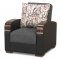 Mobimax Sofa Bed in Gray Fabric by Casamode w/Options