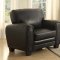 Rubin Sofa & Loveseat Set 9734BK Black by Homelegance w/Options