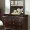 Kurtis 202611 Bedroom in Warm Brown by Coaster w/Options