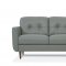 Radwan Sofa 54960 in Pesto Green Leather by Mi Piace w/Options