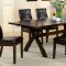 CM3339T Toronto Dining Table in Dark Oak w/Optional Items