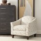 Lucy Accent Chair in Dash Latte Fabric by Klaussner