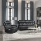 U5050 Power Motion Sofa in Blanche Charcoal by Global w/Options