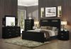 B347 Bedroom in Black w/Optional Casegoods