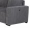 U2260 Sectional Sofa in Gray Corduroy by Global w/o Chaise