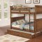 Coronado Bunk Bed 460116 in Rustic Honey by Coaster w/Options