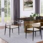 Edson Dining Table 105761 in Bronze by Coaster w/Optional Chairs