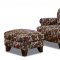 SM5028 Chelmsford Sofa in Chocolate Brown Fabric w/Options