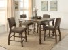 Oakes 72305 Counter Height Dining Table by Acme w/Options