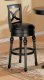 100279 Swivel Bar Stools Set of 2 in Black by Coaster