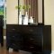 CM7009 Burlington Bedroom w/Leatherette Platform Bed & Options