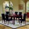 Cherry Finish Contemporary Dining Table w/Options