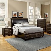 2209 Redondo Bedroom by Homelegance in Brown w/Options