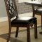 Paulina Dining Table CM3465T in Rustic Walnut w/Options