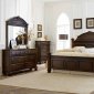 2207 Chantilly Glen Bedroom by Homelegance Dark Cherry w/Options