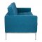 Florence Sofa FS90BUTW in Blue Twill Wool - LeisureMod w/Options