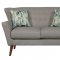 Maja Sofa & Loveseat 9807GY in Gray by Homelegance w/Options