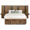 Terrace Bedroom 224900 in Ash Brown by Coaster w/Optional Items