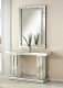 Nysa Console Table & Mirror Set 90230 in Mirrored Acme w/Options