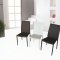 B24 Dining Room Set 5Pc in White by J&M w/DC13 Brown Chairs