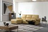 S275 Power Motion Sectional Sofa Mustard Leather Beverly Hills