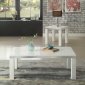 Rohme Coffee Table 3Pc Set in White by Homelegance