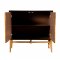 Zira Accent Cabinet 953496 Brown & Antique Gold by Coaster