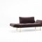 Zeal Deluxe Daybed in Dark Gray w/Brass Leg Velvet by Innovation