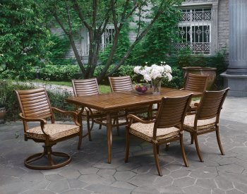 Desiree CM-OT2126-T Outdoor Patio Dining Table w/Options [FAOUT-CM-OT2126-T]