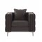 Gillian II Chair 53389 in Dark Gray Velvet by Acme