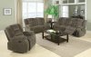 Charlie Motion Sofa 600991 in Brown Sage by Coaster w/Options