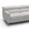 1281b Sectional Sofa in White Full Leather by J&M