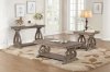 Toulon 5438 Coffee Table 3Pc Set in Acacia by Homelegance