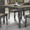 Hyacinth 7Pc Dining Set 5585-78 in Gray & Dark Oak - Homelegance