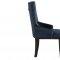 Varian II Dining Chair DN00592 Set of 2 in Black Velvet by Acme