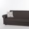 Enea Diego Brown Sofa Bed by Istikbal w/Options