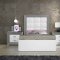 Margo Bedroom in White & Gray by ESF w/ Options