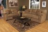 Denver Saddle Fabric Modern Sofa & Loveseat Set w/Options