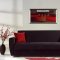 Power Rainbow Black Sofa Bed & Loveseat Set in Fabric - Istikbal