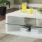 703268 Coffee Table 3Pc Set in Glossy White by Coaster