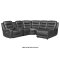 Putnam Power Motion Sectional Sofa 9405GY in Gray by Homelegance