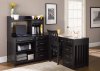 Hampton Bay 3Pc Corner Desk 717-HO in Black by Liberty