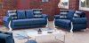 Montreal Sofa Bed in Blue Fabric by Empire w/Options